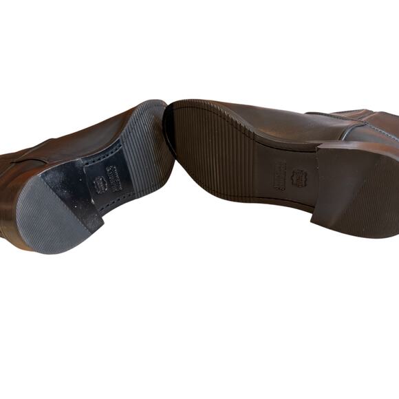 Johnston & Murphy Darby Calfskin Leather Ankle Boots Black 7 - Picture 6 of 7